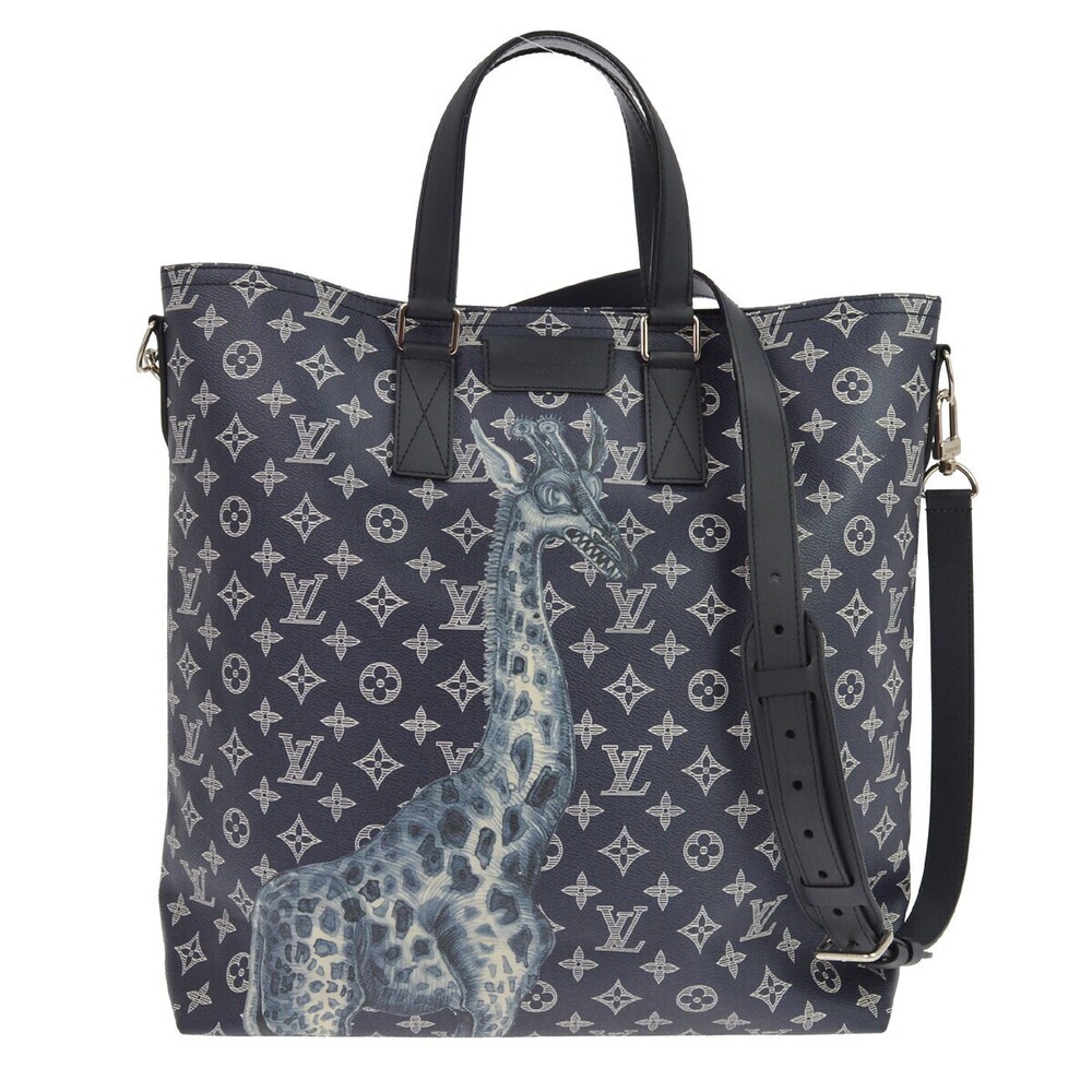 Louis Vuitton Tote Limited Edition Chapman Savane Monogram Canvas